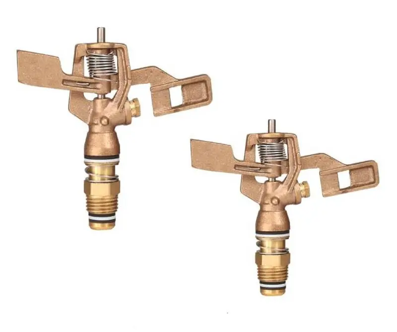 Automat HT-20PC 3/4 Inch BSP Male Threaded Inlet Part Circle Sprinkler for Large Lawn and Garden (Pack of 2)